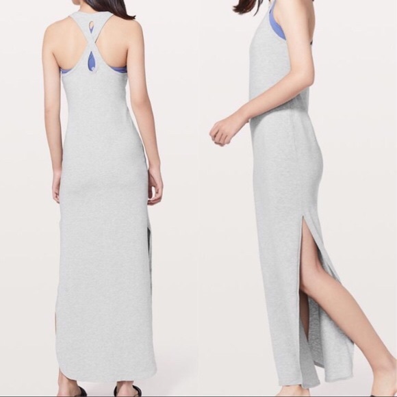Lululemon Restore & Revitalize Dress Light Grey
